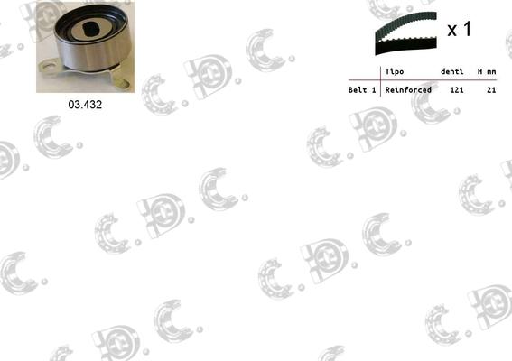 Autokit 04.5201 - Timing Belt Set car-mod.net