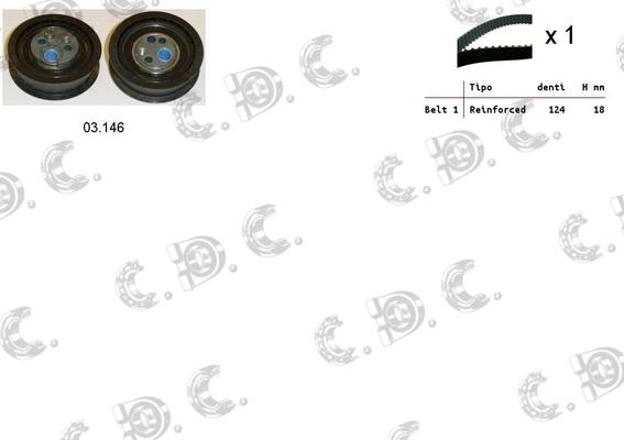 Autokit 04.5214 - Timing Belt Set car-mod.net