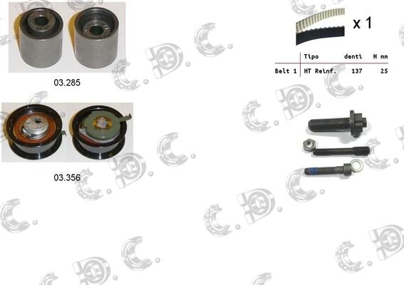 Autokit 04.5213 - Timing Belt Set car-mod.net