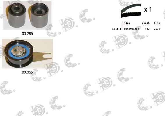 Autokit 04.5221 - Timing Belt Set car-mod.net
