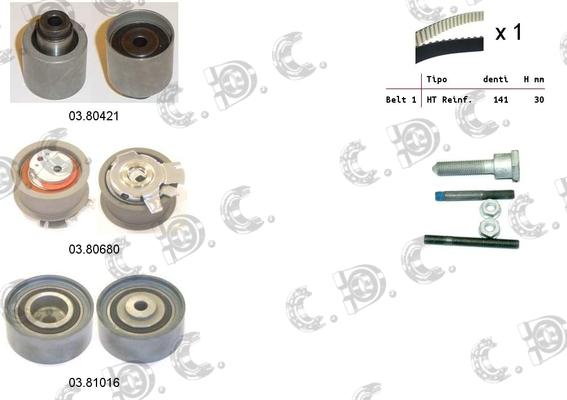 Autokit 04.5279 - Timing Belt Set car-mod.net