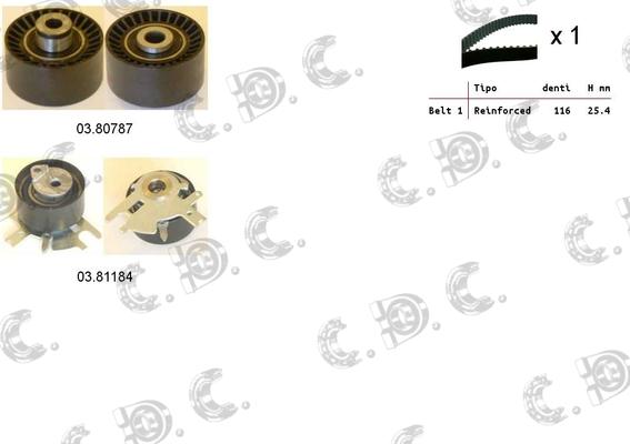 Autokit 04.5276 - Timing Belt Set car-mod.net