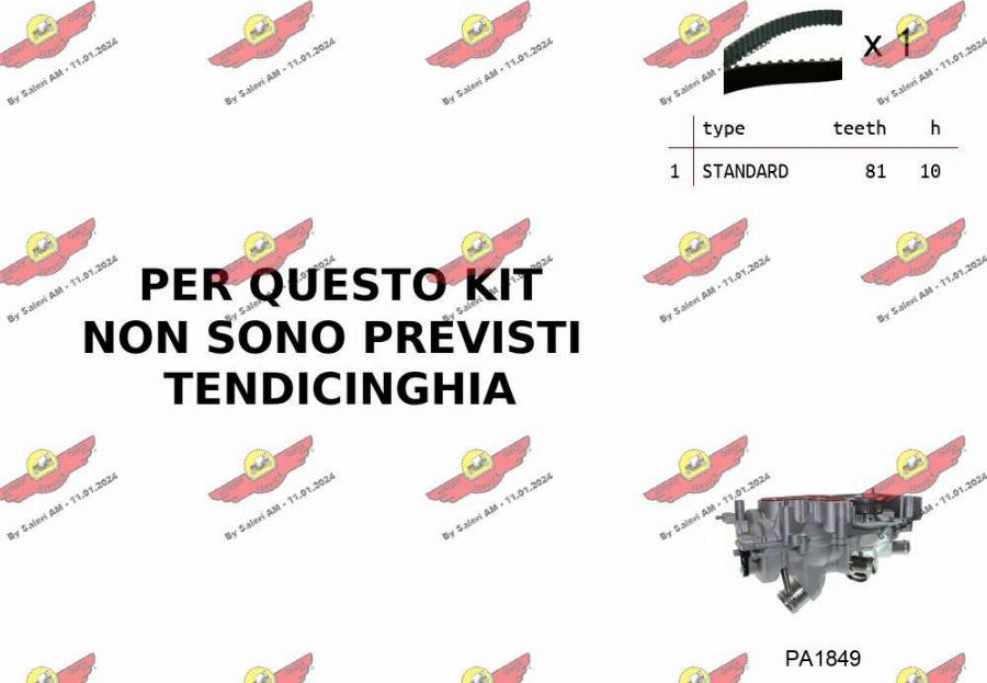 Autokit 04.5B06PA2 - Water Pump & Timing Belt Set car-mod.net