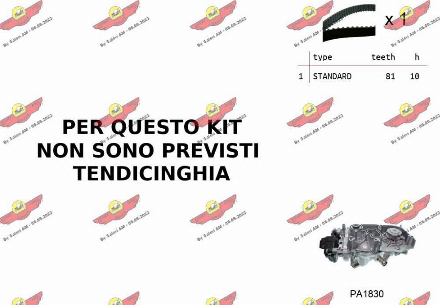 Autokit 04.5B06PA - Water Pump & Timing Belt Set car-mod.net