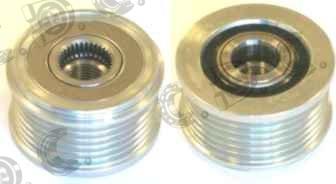 Autokit 03.81496 - Pulley, alternator, freewheel clutch car-mod.net
