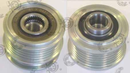 Autokit 03.81254 - Pulley, alternator, freewheel clutch car-mod.net