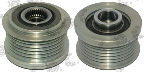 Autokit 03.82089 - Pulley, alternator, freewheel clutch car-mod.net