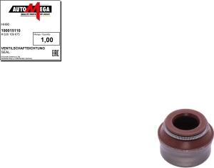 Automega 190015110 - Seal Ring, valve stem car-mod.net