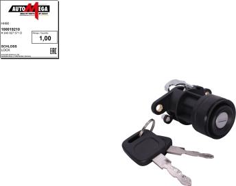 Automega 100019210 - Tailgate Lock car-mod.net
