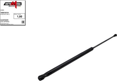 Automega 100016310 - Gas Spring, bonnet car-mod.net