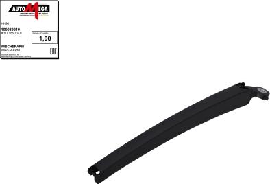 Automega 100039910 - Wiper Arm, window cleaning car-mod.net
