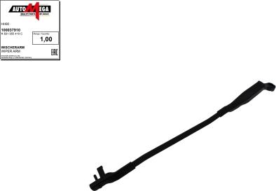 Automega 100037910 - Wiper Arm, window cleaning car-mod.net