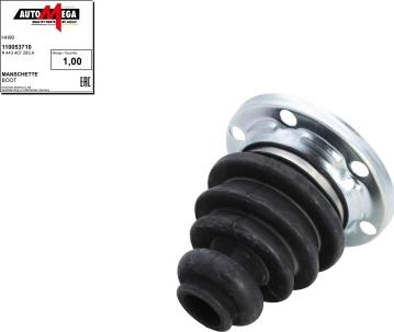 Automega 110053710 - Bellow, drive shaft car-mod.net