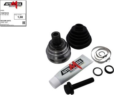 Automega 110079310 - CV Joint Kit, drive shaft car-mod.net