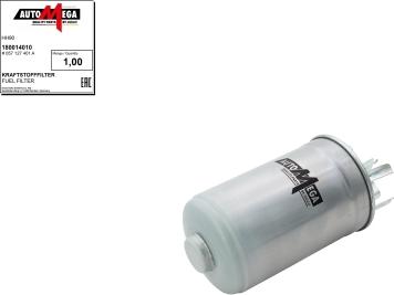 Automega 180014010 - Fuel filter car-mod.net