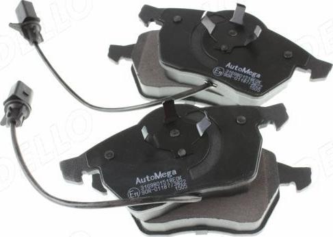 Automega 120044610 - Brake Pad Set, disc brake car-mod.net
