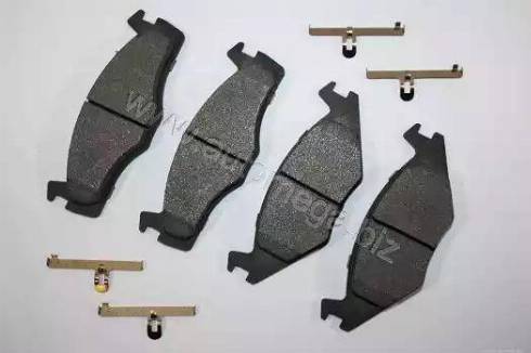 Automega 120041510 - Brake Pad Set, disc brake car-mod.net