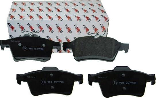 Automega 120072210 - Brake Pad Set, disc brake car-mod.net