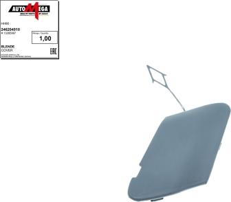 Automega 246204910 - Cover, bumper car-mod.net