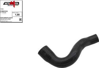 Automega 218047210 - Radiator Hose car-mod.net