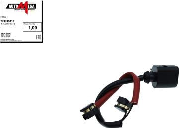 Automega 274749110 - Warning Contact, brake pad wear car-mod.net