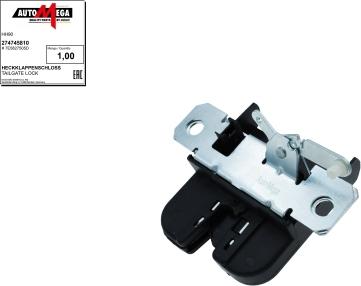 Automega 274745810 - Tailgate Lock car-mod.net