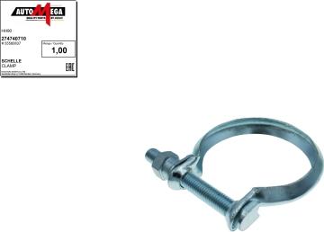 Automega 274740710 - Pipe Connector, exhaust system car-mod.net