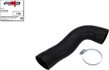 Automega 274743210 - Charger Intake Air Hose car-mod.net