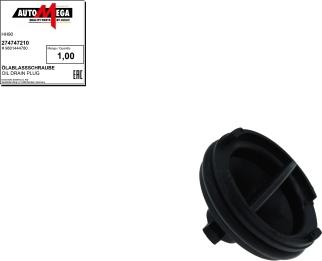 Automega 274747210 - Sealing Plug, oil sump car-mod.net