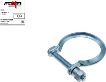 Automega 274759410 - Pipe Connector, exhaust system car-mod.net