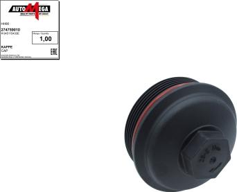 Automega 274759010 - Cap, oil filter housing car-mod.net