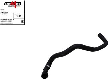 Automega 274755410 - Radiator Hose car-mod.net
