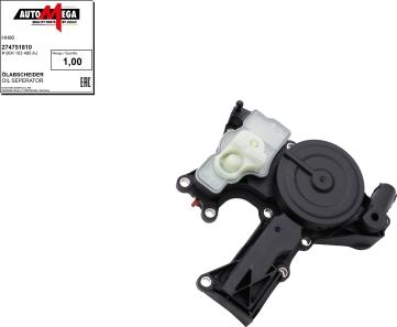 Automega 274751810 - Oil Trap, crankcase breather car-mod.net
