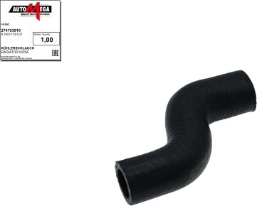 Automega 274753910 - Radiator Hose car-mod.net