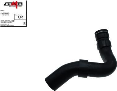 Automega 274752210 - Radiator Hose car-mod.net