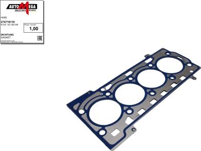 Automega 274716110 - Gasket, cylinder head car-mod.net
