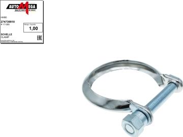 Automega 274739910 - Pipe Connector, exhaust system car-mod.net