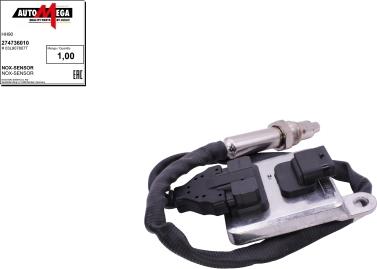 Automega 274736010 - NOx Sensor, urea injection / catalyst car-mod.net