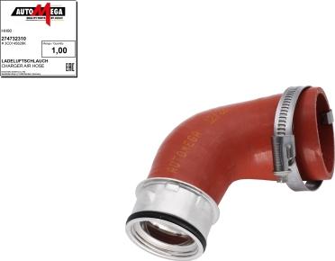 Automega 274732310 - Charger Intake Air Hose car-mod.net