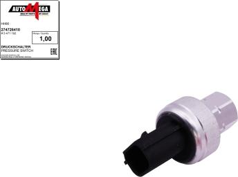 Automega 274726410 - Pressure Switch, air conditioning car-mod.net