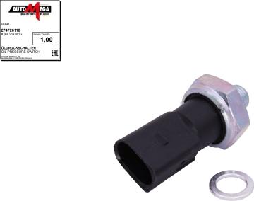 Automega 274726110 - Sender Unit, oil pressure car-mod.net