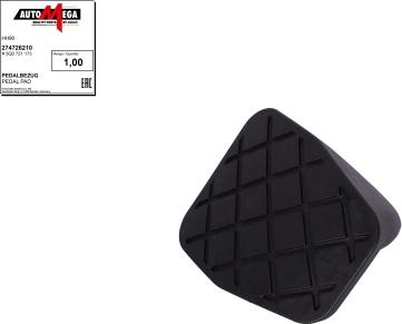 Automega 274726210 - Brake Pedal Pad car-mod.net