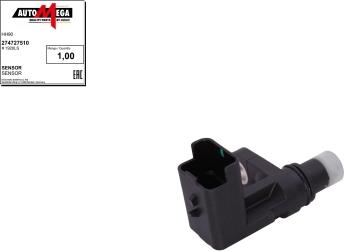 Automega 274727510 - Camshaft position Sensor car-mod.net
