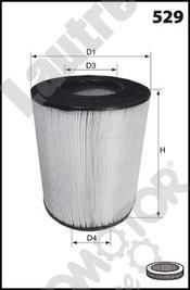 Automotor France LATT100 - Engine Air Filter car-mod.net