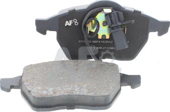 Automotor France PBP4182 - Brake Pad Set, disc brake car-mod.net