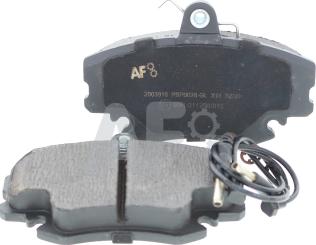 Automotor France PBP0028 - Brake Pad Set, disc brake car-mod.net