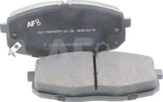 Automotor France PBP0132 - Brake Pad Set, disc brake car-mod.net