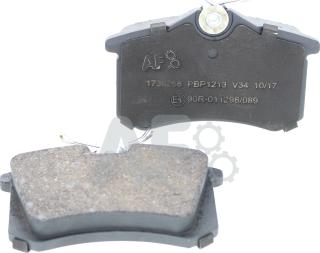 Automotor France PBP1213 - Brake Pad Set, disc brake car-mod.net