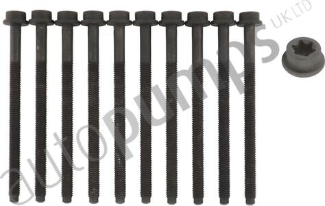Autopumps UK AHB8131SET - Bolt Kit, cylinder head car-mod.net