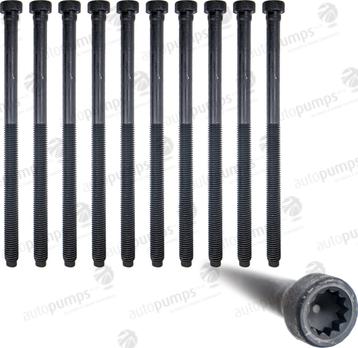 Autopumps UK AHB8216 - Bolt Kit, cylinder head car-mod.net